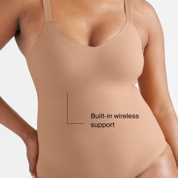 Knix LuxeLift Bodysuit- Wireless Built In Support Body Hugging Bodysuit- XXXL - Picture 13 of 15
